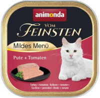 

Влажный корм для кошек, Vom Feinsten Mildes Menu с индейкой и помидорами