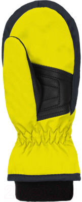 Варежки лыжные Reusch Kids Mitten Safety / 6285405-2305 (р-р 2, Yellow/Dress Blue)
