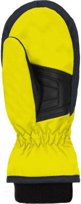 Варежки лыжные Reusch Kids Mitten Safety / 6285405-2305 (р-р 3, Yellow/Dress Blue)