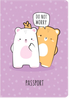 Обложка на паспорт Meshu Do Not Worry / MS_47034 - 