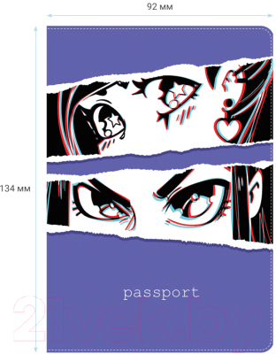 Обложка на паспорт Meshu Kawaii / MS_47030