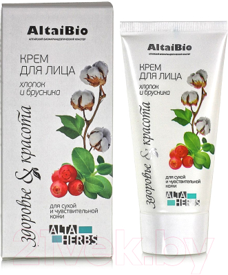 Изображение товара Крем для лица AltaiBio Для сухой и чувствительной кожи (50мл)