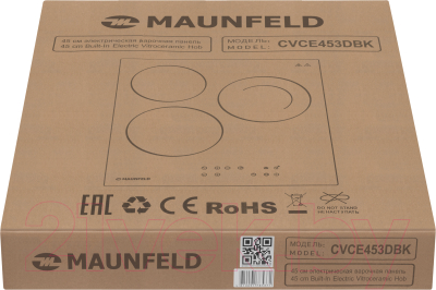 Электрическая варочная панель Maunfeld CVCE.453-DBK