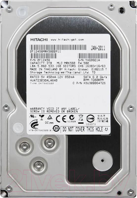 Жесткий диск Hitachi Ultrastar 7K3000 3TB (HUA723030ALA640)