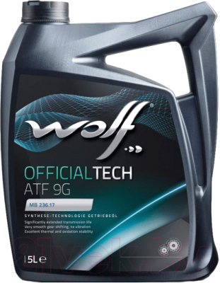 Трансмиссионное масло WOLF OfficialTech ATF 9G / 3017/5
