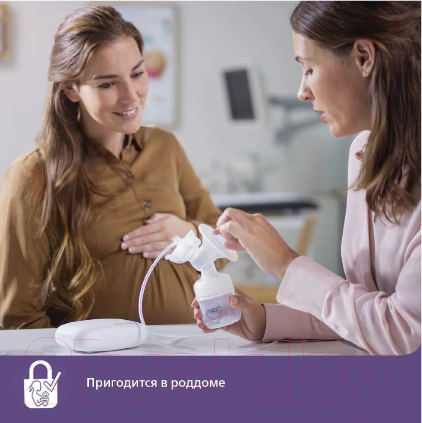 Молокоотсос электрический Philips AVENT Premium Plus Natural Motion / SCF392/11