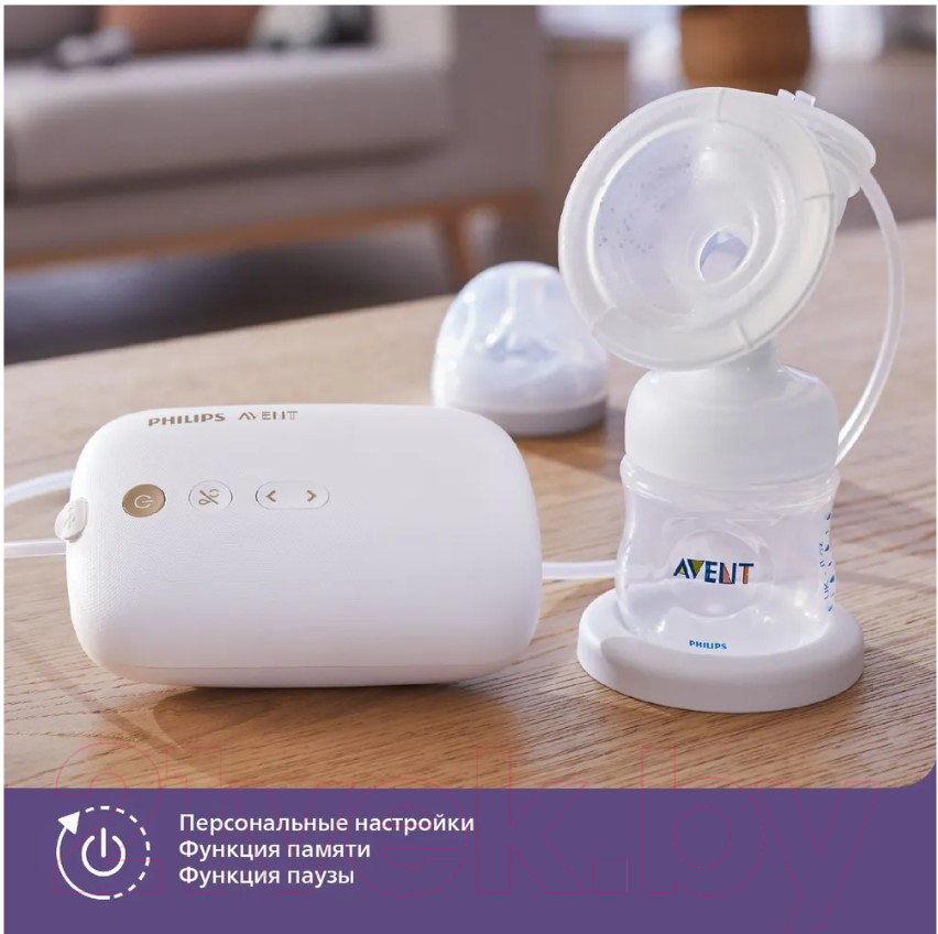 Молокоотсос электрический Philips AVENT Premium Plus Natural Motion / SCF392/11