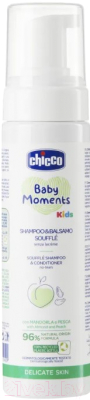 Изображение товара Шампунь-кондиционер детский Chicco Nursery Baby Moments Kids / 00010249000000