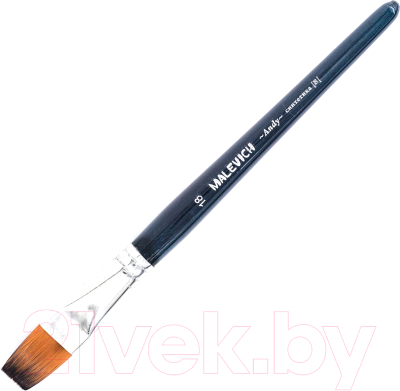 Кисть для рисования Малевичъ Andy №18 / 753118 (плоская)