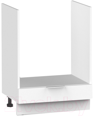 Шкаф под духовку Интермебель Микс Топ ШСРГ 850-33-600 без столешницы (белый премиум)