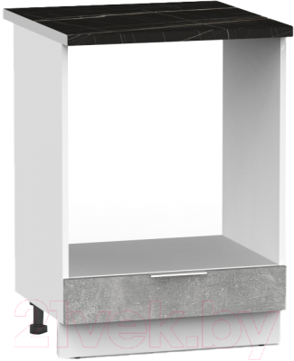 Шкаф под духовку Интермебель Микс Топ ШСРГ 850-33-600 (бетон/тунис)