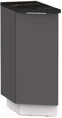 Шкаф-стол кухонный Интермебель Микс Топ ШСРЗ 850-47-300 (графит серый/тунис)