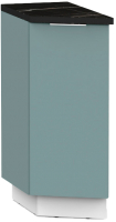 Шкаф-стол кухонный Интермебель Микс Топ ШСРЗ 850-47-300 (сумеречный голубой/тунис) - 