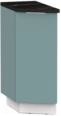 Шкаф-стол кухонный Интермебель Микс Топ ШСРЗ 850-47-300 (сумеречный голубой/тунис)