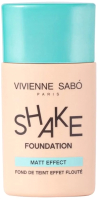 Тональный крем Vivienne Sabo Shake Foundation Matt тон 03  (25мл) - 