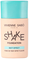 Тональный крем Vivienne Sabo Shake Foundation Matt тон 04 (25мл) - 