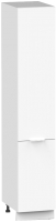 Шкаф-пенал кухонный Интермебель Микс Топ П 2140-2-400 (белый премиум) - 