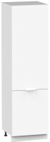 Шкаф-пенал кухонный Интермебель Микс Топ П 2140-2-500 (белый премиум) - 
