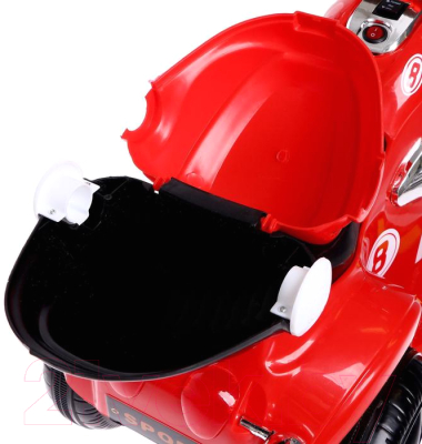 Детский мотоцикл Sima-Land Чоппер / 4459526 (красный)