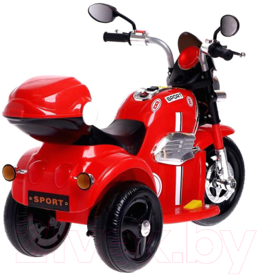 Детский мотоцикл Sima-Land Чоппер / 4459526 (красный)