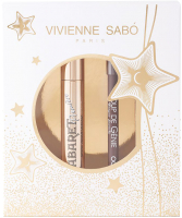 Набор декоративной косметики Vivienne Sabo Тушь для ресниц Cabaret premiere 01+Карандаш для бровей 001 - 