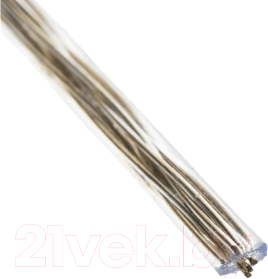 Трос Stayer ПР-2.5 Металлополимерный / 50145-2.5 (20м, прозрачный)