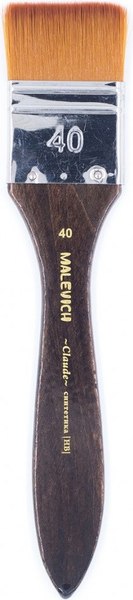 Кисть для рисования Малевичъ Claude №40 / 791040 (флейц)