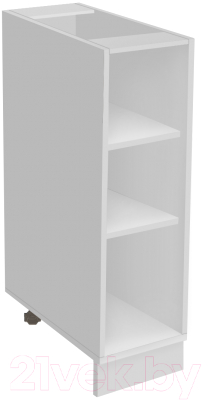 Шкаф-стол кухонный Артём-Мебель 200мм СН-114.141 (ДСП серый)