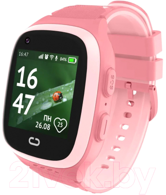 Умные часы детские Aimoto Ocean 4G / 9200403 (розовый)
