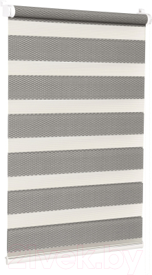 Рулонная штора Delfa Сантайм День-Ночь Масо МКД DN-41605 (43x160, серый)