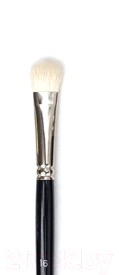 Изображение товара Кисть для рисования Малевичъ Nature №16 / 791116 (плоскоовальная)