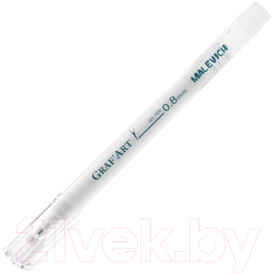 Ручка гелевая Малевичъ 198002 (белый)