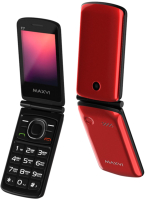Мобильный телефон Maxvi E7 (красный) - 