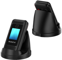 Мобильный телефон Maxvi E8 (черный) - 
