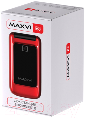 Мобильный телефон Maxvi E8 (розовый)