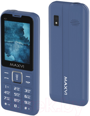 Изображение товара Мобильный телефон Maxvi K21 (маренго)
