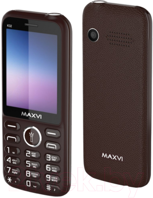 Изображение товара Мобильный телефон Maxvi K32 (коричневый)
