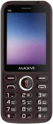 Изображение товара Мобильный телефон Maxvi K32 (коричневый)