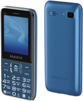Мобильный телефон Maxvi P21 (маренго) - 