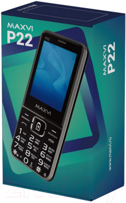 Мобильный телефон Maxvi P22 (черный)