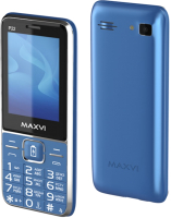 Мобильный телефон Maxvi P22 (маренго) - 