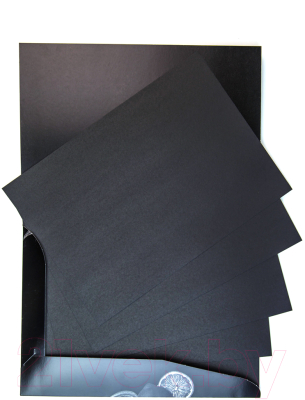 Набор бумаги для рисования Малевичъ GrafArt Black / 402315