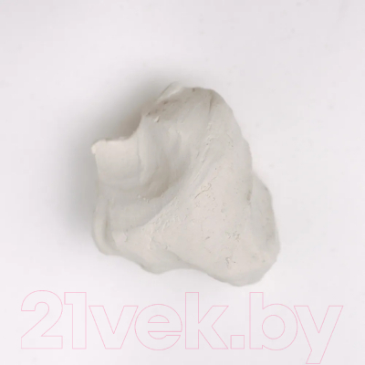 Пластилин скульптурный Малевичъ 810026 (500г, твердый, белый)