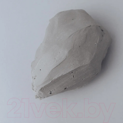 Пластилин скульптурный Малевичъ 810028 (500г, твердый, серый)