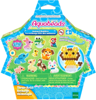 

Развивающая игра Aquabeads, Аквамозаика. Очаровательные зверюшки / 31915