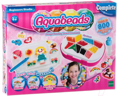 Развивающая игра Aquabeads Аквамозаика Стартовый набор / 79108