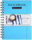 Миниатюра изображения товара Скетчбук Малевичъ 401507 (20л, лазурный)
