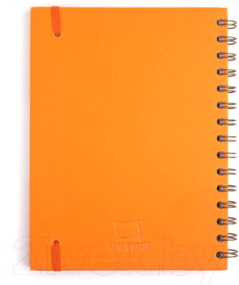 Скетчбук Малевичъ 401509 (20л, оранжевый)