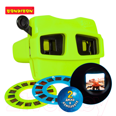 Изображение товара Игрушка детская Bondibon 3D очки / ВВ5689 (зеленый)