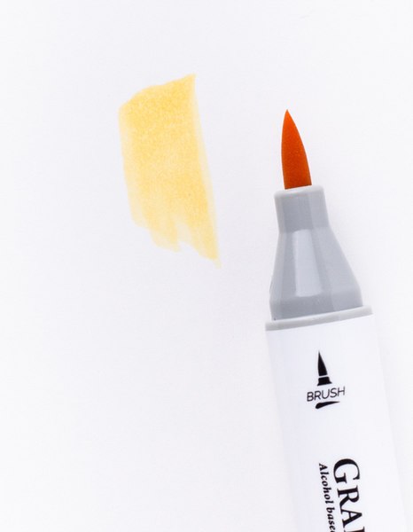 Маркер перманентный Малевичъ GrafArt Brush 190055 (лунный свет)